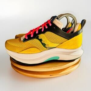 Saucony Men's Jazz Hybrid Leather Lace-up‎ Sneakers Shoes Unisex Size 4.5 EU 37